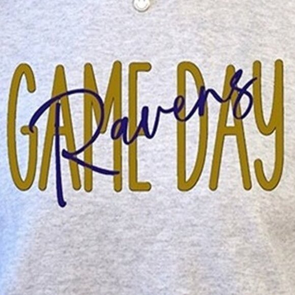 Baltimore Ravens Football Sweatshirt Retro NFL Vintage Crewneck Fan Gift  05 - Picture 2 of 5